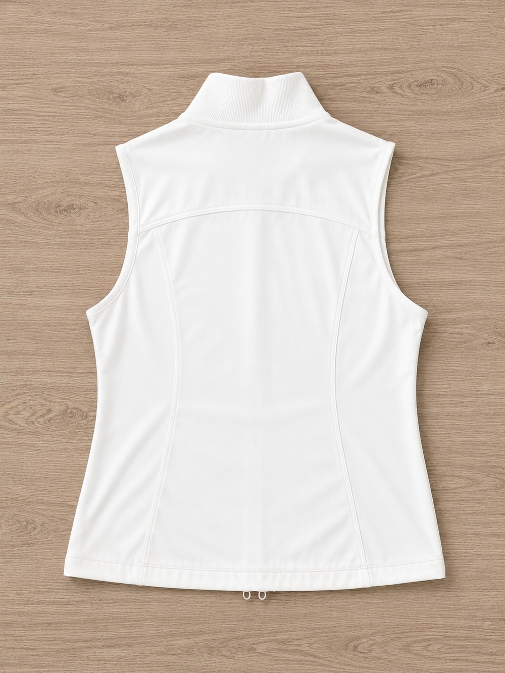 COZYFIT White Sleeveless Zip Front Athletic Vest – Size Medium - Picture 5 of 5